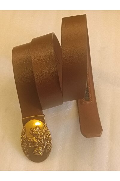 Butik Tülin Unisex Authentic Genuine Cowhide Leather Brown Copper Three Wolf ...