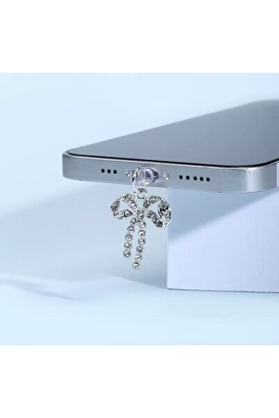 HYPERSOFT Tüm Lightning Telefonlarla Uyumlu Şarj Soketini Toz Ve Kirlerden Koruyan Telefon Charmı