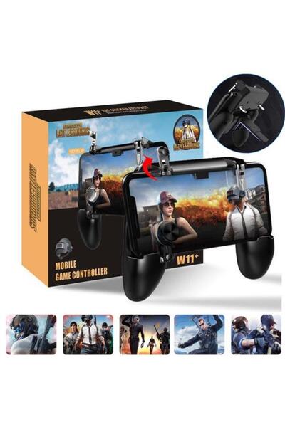 Generic W11+ PUBG Mobile Phone Game Controller Gamepad Joystick Wireless iPhone Android