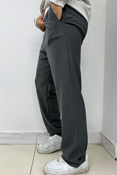 sunfyre Men's Elite Quality Elastic Waist Baggy Fit Wide Leg Sweatpants