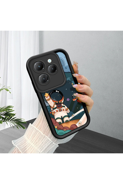 Hontinga حافظة هاتف من السيليكون الناعم متوافقة مع Infinix Hot 40/40 Pro