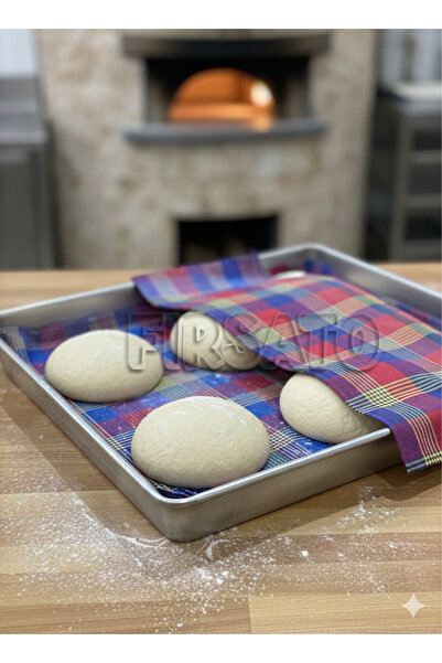 Fırsato Ekose desen 100x100cm Hamur Mayalama Bezi |Lahmacunluk|sofra örtüsü|m...