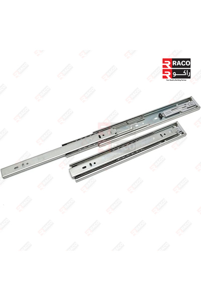 Raco Sliding Drawer Rail 1 Pair Full Extension Track Rail for Cabinets (12 INCH, Soft Closing)