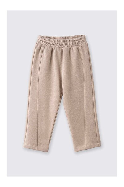 Panço Silvery Beige Girl's Sweatpants 2521Gb01011