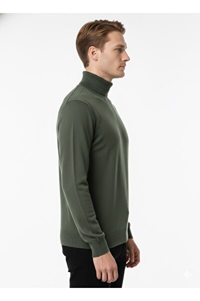 ModaPlaza Men's Full Turtleneck Sweater