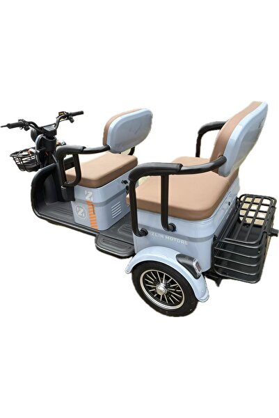 Flippy Electric Tricycle V6, Saige, No License, Two Seats, 1800W Motor, 60km Range, OldStyle Gray