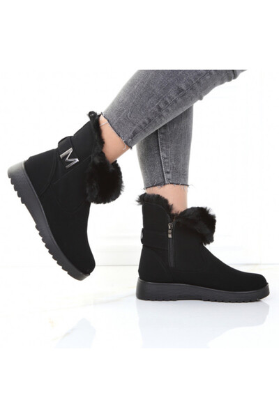 Azzurra Fur-Lined Boots