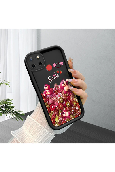 Hontinga حافظة هاتف من السيليكون الناعم متوافقة مع هاتف Realme C25