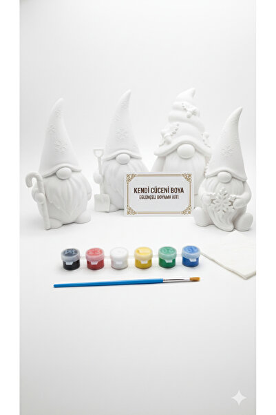 Akgün's GNOME Boyama Seti _ Boya ve Fırça Dahil