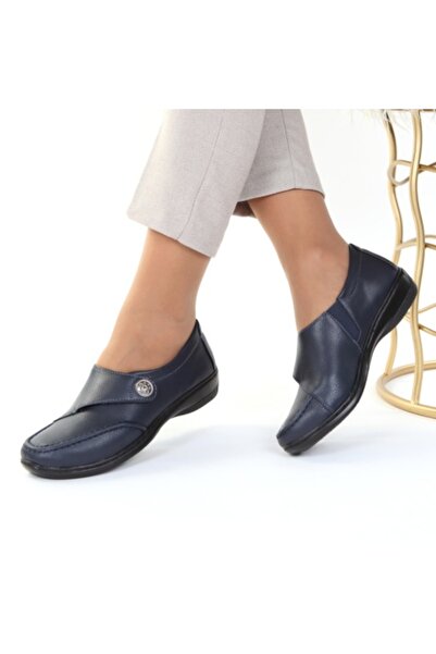 Zeni comfortable navy shoes