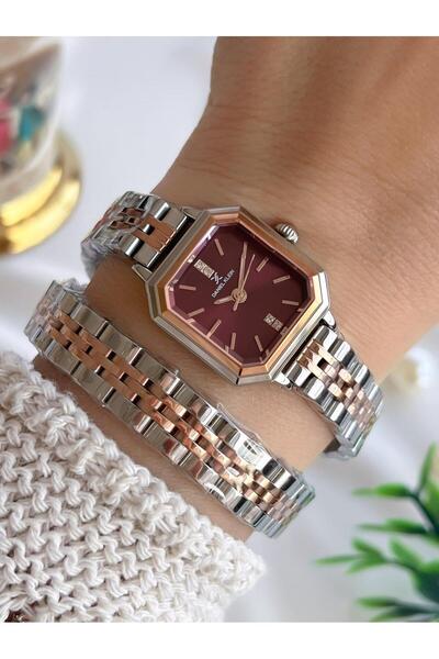 Daniel Klein Steel Cord 30 Meters Water Resistant Special Design Women Wristwatch Vs.Blkt.0730