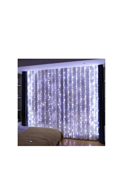 WTO Light installation, WTO®, curtain type, cool white, indoor, 300 LEDs, 6 W, 3x3 m, 14 functions