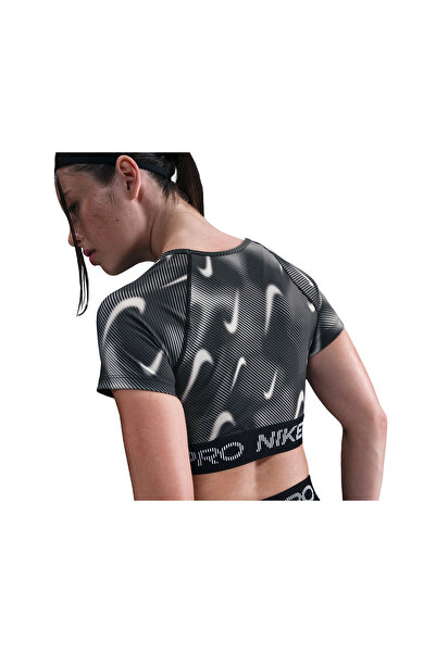 Nike Women's Crop W Np Df Ss Top Tt Aop Sports Crop Sports Tank Top