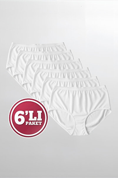 Ervanur Pachet de 6 chiloți Bato pentru femei, fără urme