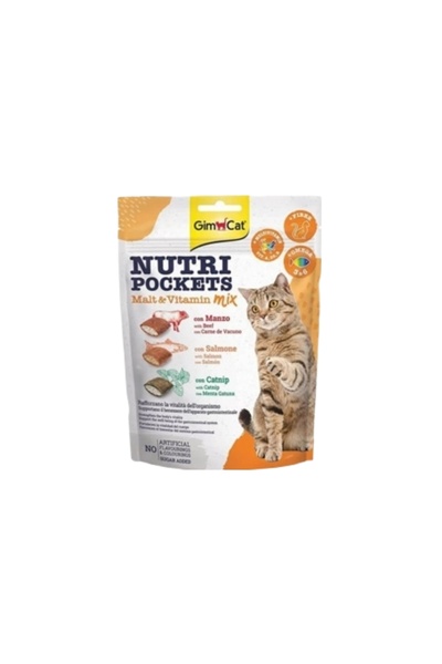 Gimcat Jim Cat Cat Treats Multivitamin Bars with Various Fillings 150g