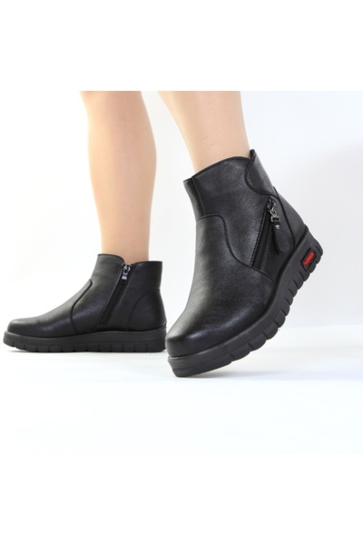 onora Cizme ușoare negre cu căptușeală de blană