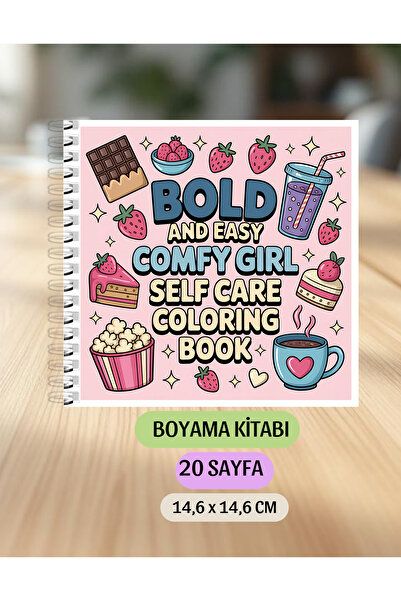 VORACRAFT Boyama Kitabı, Self Care Coloring Book KU0005