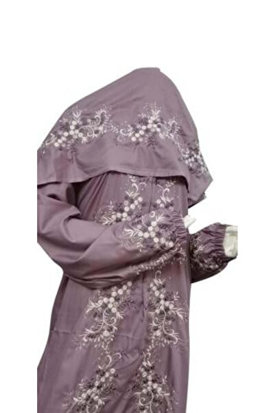 TAWAM ATTAMUZ طقم هدايا صلاة جلال مطرز مع سجادة - بنفسجي (119)