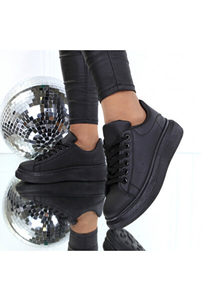 Melisa Black lightweight -leather sneakers