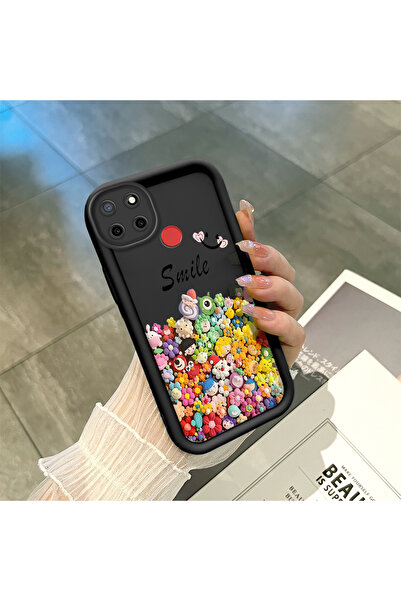 Hontinga حافظة هاتف من السيليكون الناعم متوافقة مع هاتف Realme C25