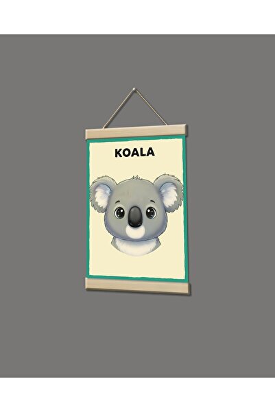 idealizbiz Πίνακας σε καμβά με πορτρέτο κοάλα