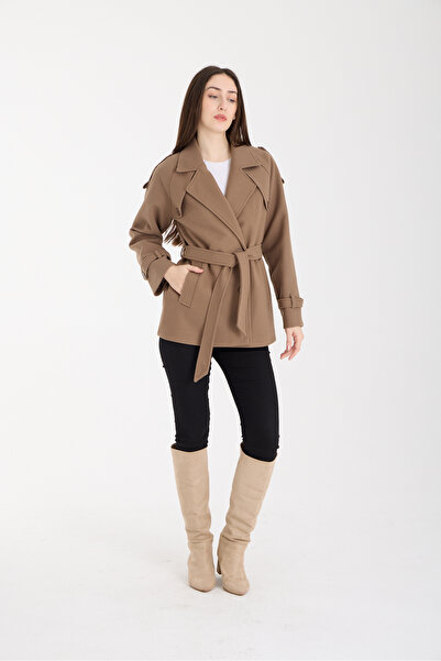 Bolivente Calina Mink Regular Fit Premium Cashmere Jacket