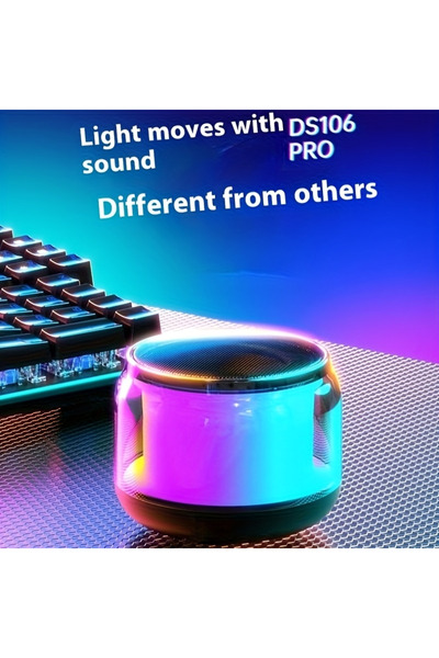 YX Lightweight Portable Wireless Speaker, Easy to Carry with Long‑Lasting Playtime sounds system