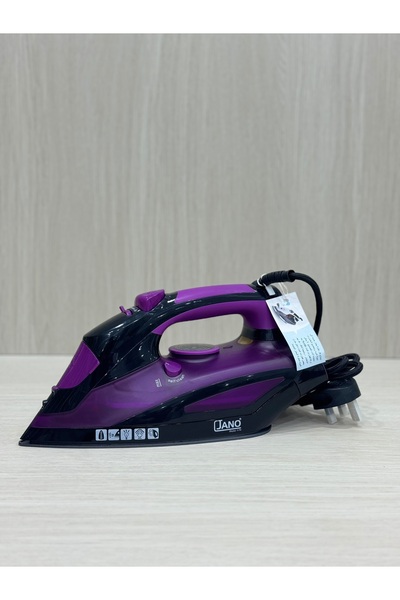 Jano Al Saif Jano Steam Iron With Ceramic Coated Base, 2200w, Black And Purple No reviews yet.