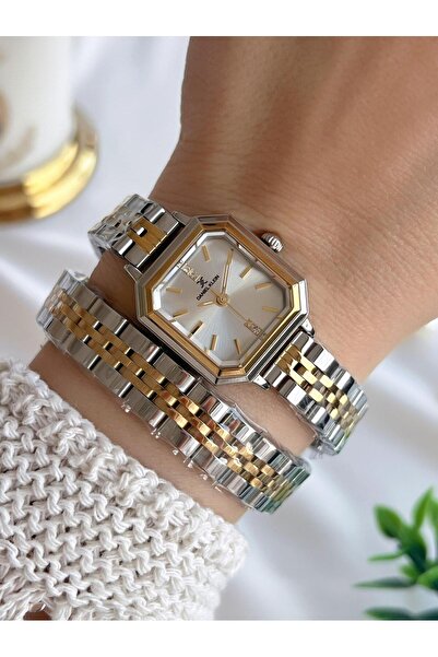 Daniel Klein Steel Cord 30 Meters Water Resistant Special Design Women Wristwatch Vs.Blkt.0729