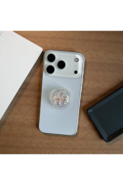 HYPERSOFT Tüm Telefonlarla Uyumlu Yapışkanlı Telefon Tutucu Popsocket