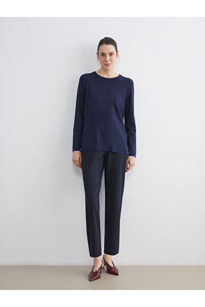 LC Waikiki Rmz Gi̇yi̇m Farkiyla Women's Pants with Waist Drawstring