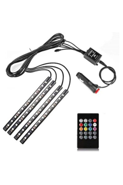 Att Kit de iluminare ambientală auto LED RGB