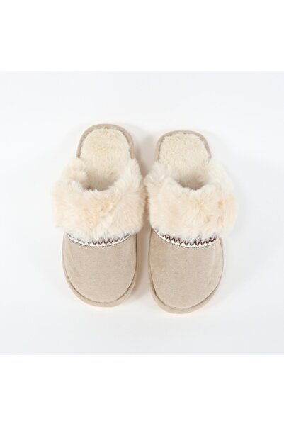 MYSHA Beige Home Slippers