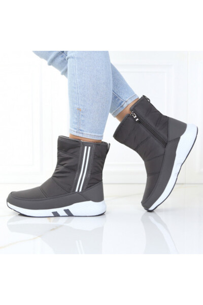 Blanca Grey Waterproof Fur-Lined Boots