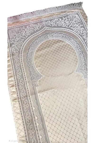 TAWAM ATTAMUZ Jalal Set and Luxury Prayer Rug - Gray