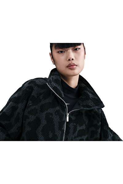 Nike Women's plush jacket w nsw essntl fur bmr jkt women's fleece