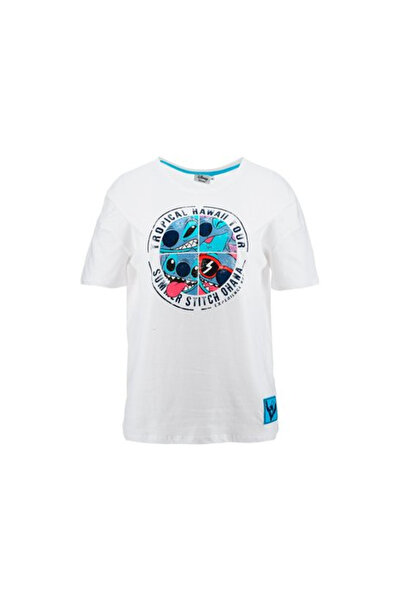 Lilo & Stitch Adult short sleeve T-shirt with Stitch design