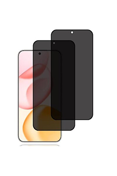 HYX واقي شاشة الخصوصية لهاتف Honor 400 5G (عبوة من قطعتين) - زجاج مقسّى مضاد ...