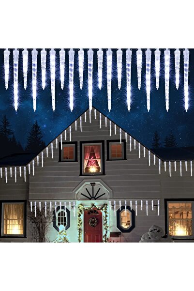 OEM Outdoor lights, 320LED, 20 lights, 4 meters, cool white light, with timer