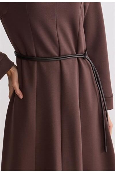 MODA MAÇKA PARK Kadın Deri ip kemer