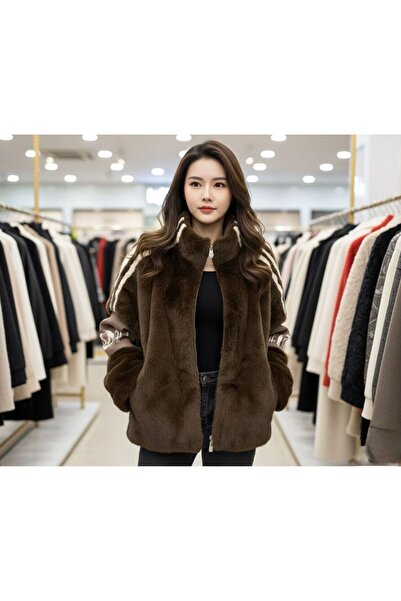 Rabiossa KADIN KÜRK KISA ŞIK MONT CEKET