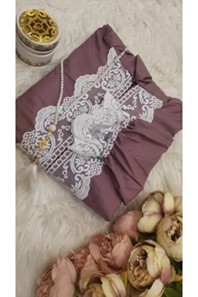 TAWAM ATTAMUZ طقم هدايا جلال وسجادة صلاة فاخرة - بنفسجي (119)