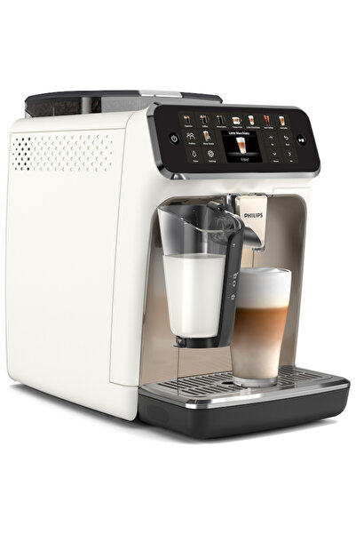 Philips Αυτόματη μηχανή εσπρέσο EP5543/90 Series 5500, λευκό χρώμιο