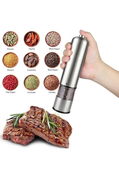 KitcHomeLife Electric salt and pepper grinder
