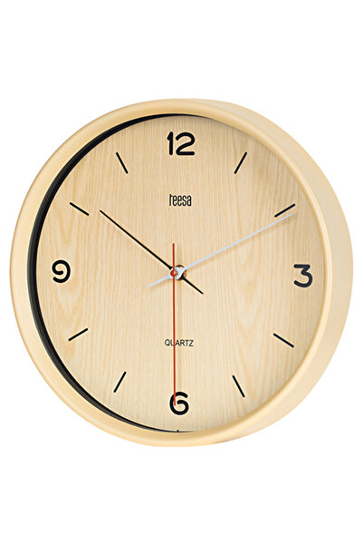 Teesa Elegant 30cm Wall Clock with Luminous Dial