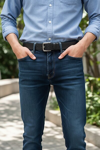 Gradelli 100% Genuine Leather Belt 4 cm