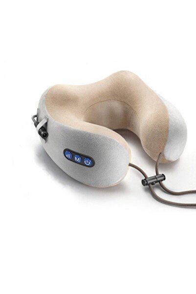 OEM U-shaped electric massage pillow, magnetic therapy