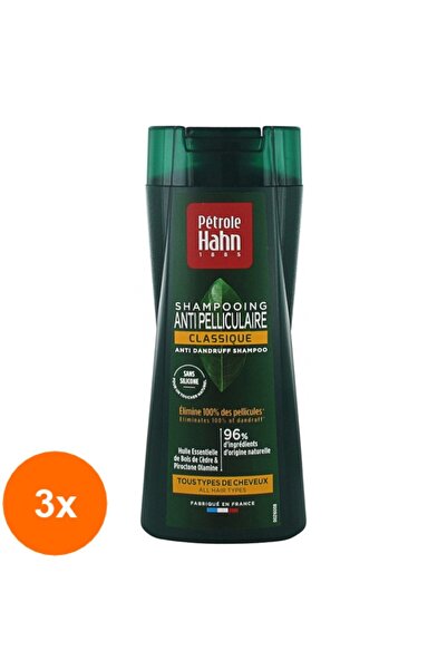 PETROLE HAHN Set 3 x Sampon Antimatreata Petrole Hahn, pentru Par Normal, 250 ml
