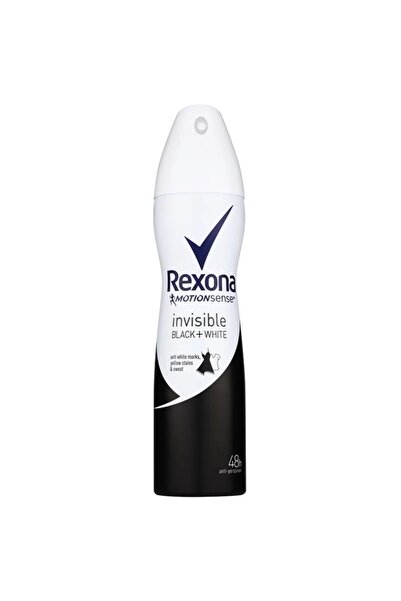 Rexona Set of 3 x Deodorant Antiperspirant Spray Invisible Black&White, 150 ml