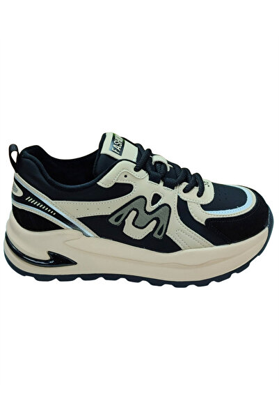 Hugo Viana Bdlz2002 Women's Black-Beige (36-40) Casual Sports Shoes